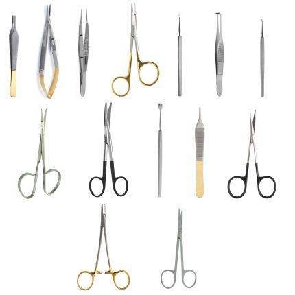 Blepharoplasty Set Surgical Instruments set