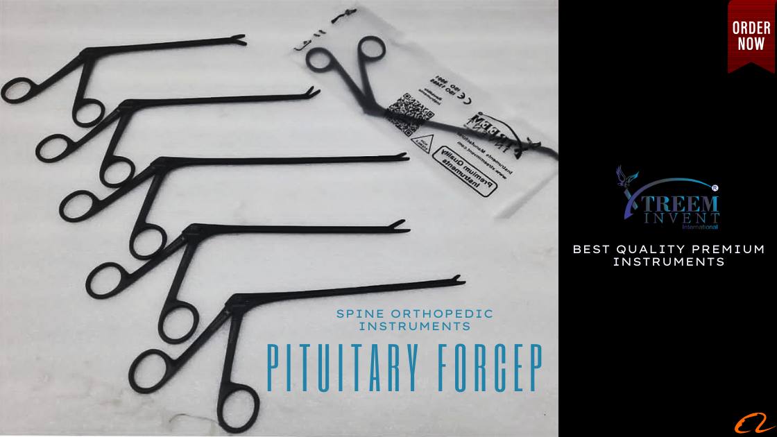 "Pituitary Forceps - Precision surgical instrument for handling delicate tissues in neurosurgery."