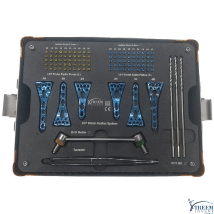 Orthopedic Implants Sets – Multi-Direction Radius Distal Locking Plates & Screws by Xtreem Invent
