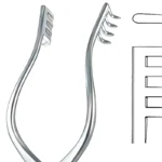 Mollison Self-Retaining Retractor – ENT & General Surgery Retractor with Ratchet Lock - Image 2