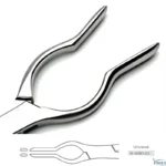 Walsham Septum Straightening Forceps 23cm – ENT Nasal Reduction & Septoplasty Instrument - Image 4