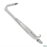 Aufricht Nasal Retractor with Suction – ENT Rhinoplasty Instrument with Integrated Suction Channel