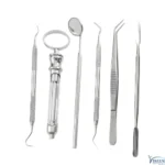 Dental Examination Kit – Mouth Mirror, Tweezer, Excavator, Filling Instrument, Syringe & Tray - Image 2