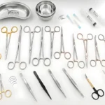 Skin Biopsy Instruments Set – Complete Dermatology Surgical Kit with Forceps, Needle Holders & Sterilization Box - Image 2