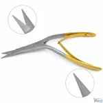 Caplan Septum Nasal Scissors Serrated Angled Tungsten Carbide