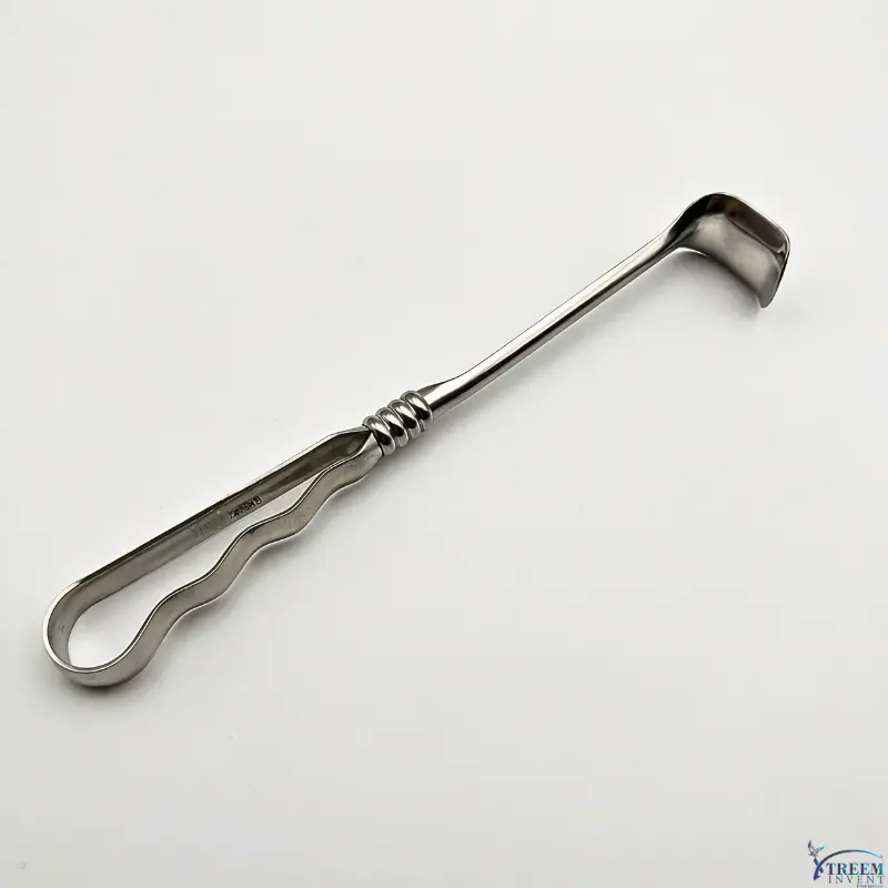 16 (1) Kelly Retractor Loop Handle 10" with Deep Blade - Image 1