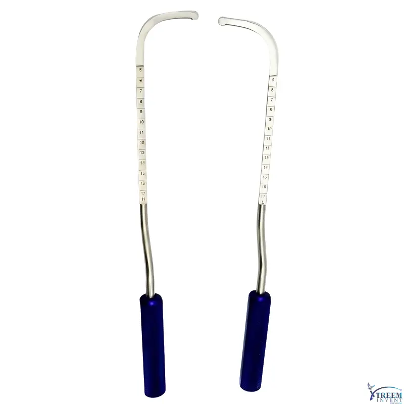 17 (2) Agris Dingman Submammary Breast Dissector Set (Right & Left) - Image 1
