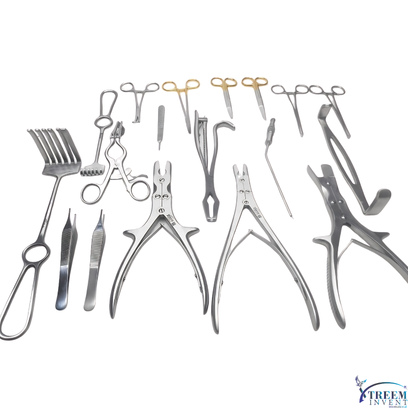 46 Basic Orthopedic Surgery Set | Complete Bone Surgical Instrument Kit - Image 1