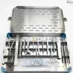 Basic Ophthalmic Eye Microsurgery Surgical Instruments Kit with Sterilization Box