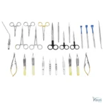 Blepharoplasty Set of 25 Pcs | Plastic Surgery Surgical Instruments Kit