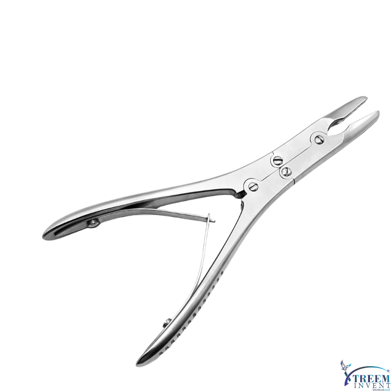 Inge Lamina Spreader without Teeth (2) Bohler Bone Rongeur 6 Inch | Orthopedic Bone Cutting Surgical Instrument - Image 1